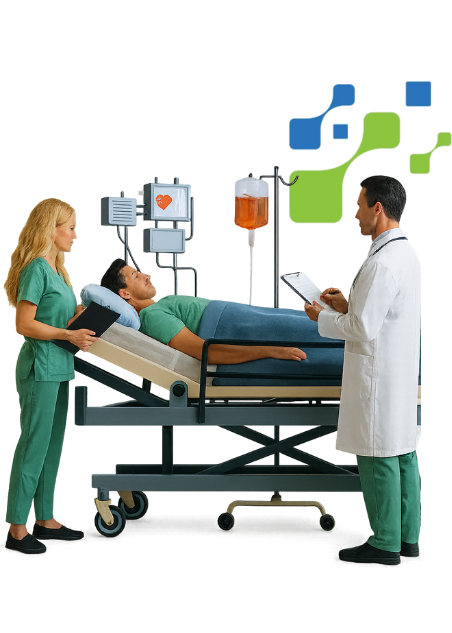 Interface do sistema iHosp